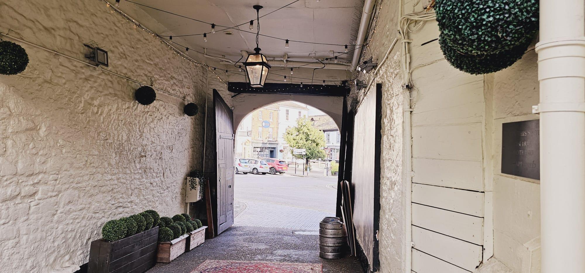 courtyard entrance