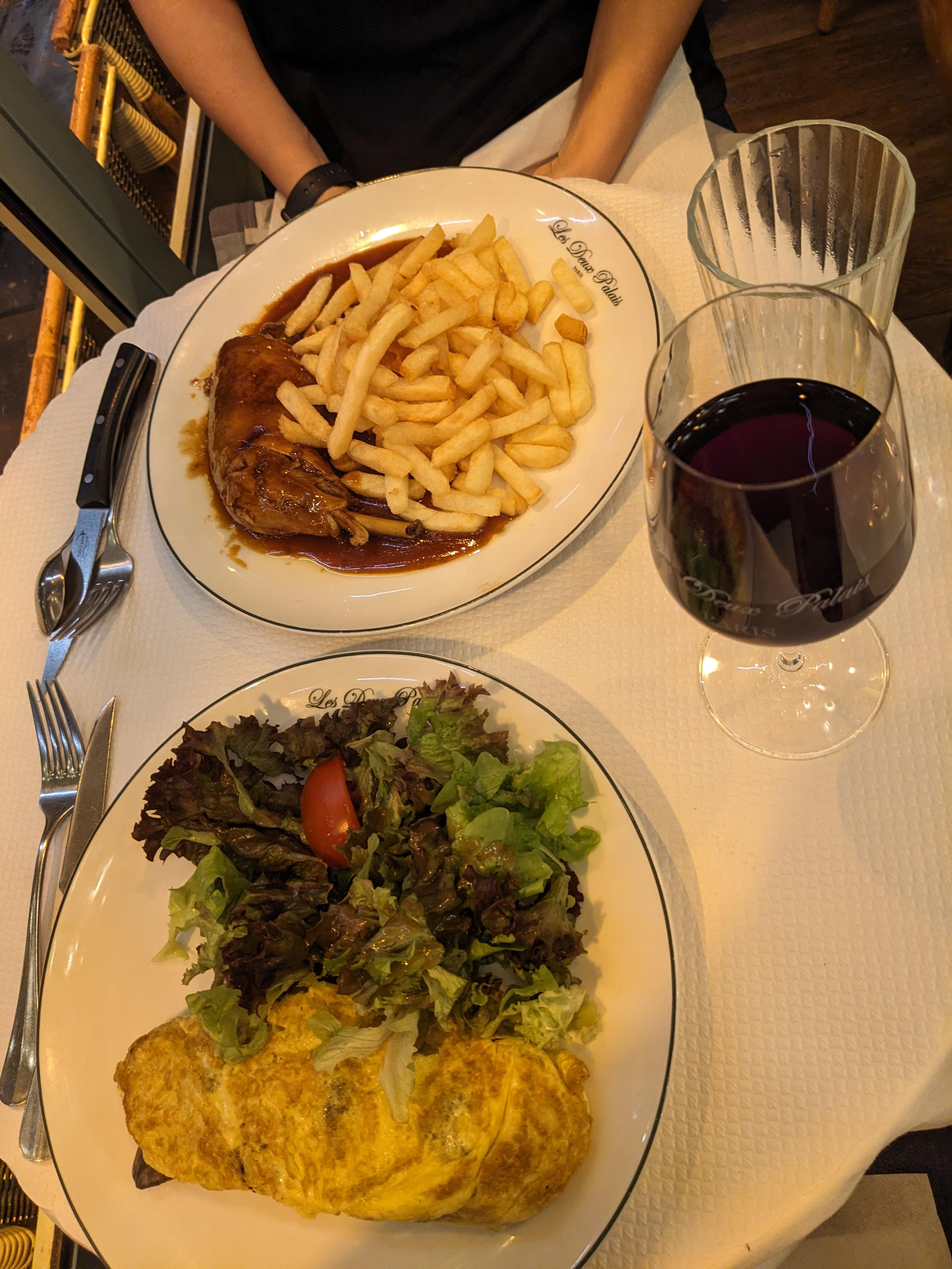 The food in Paris is wonderful!  I've never had a bad meal here.