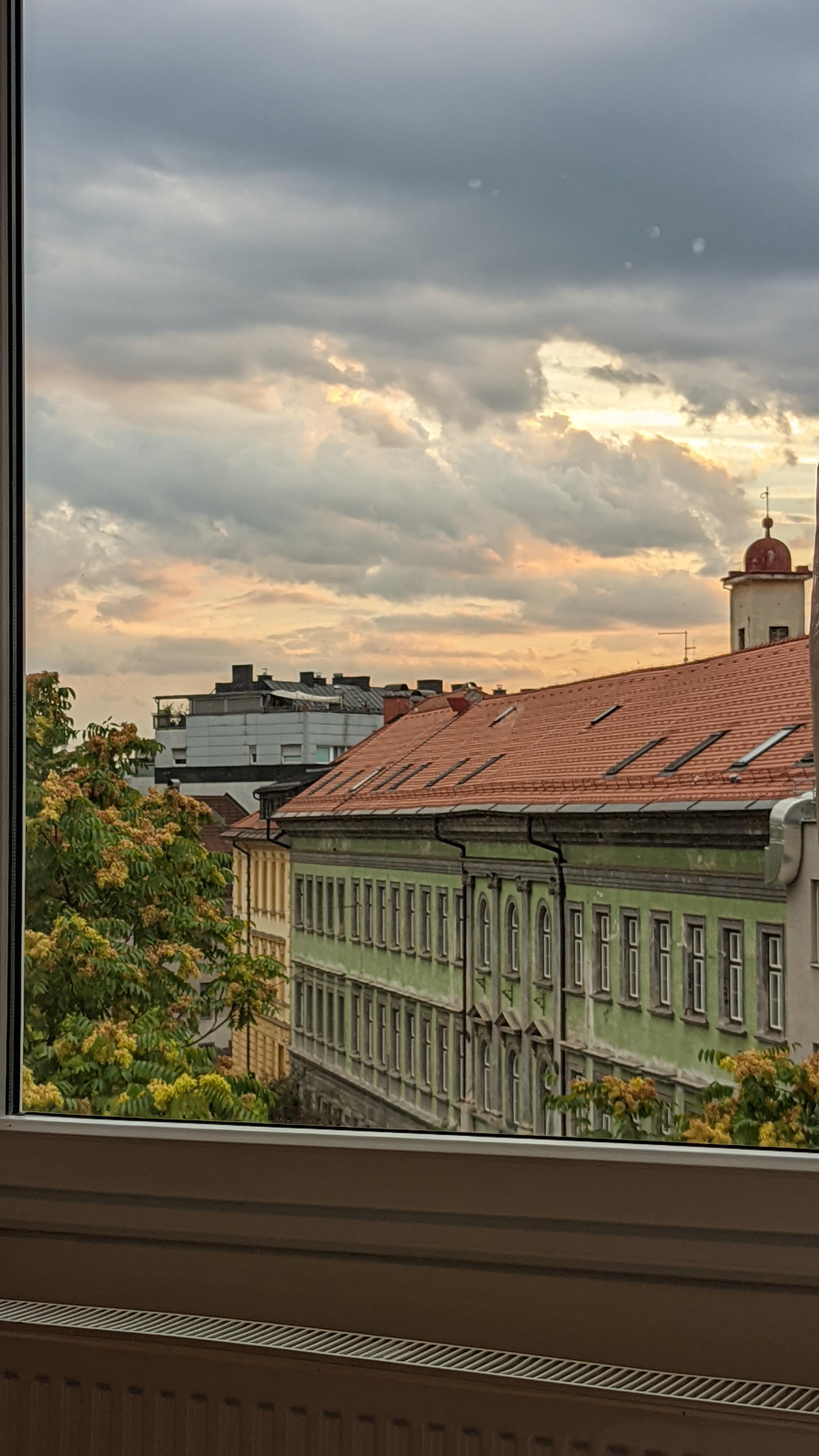 A view from one of the rooms.