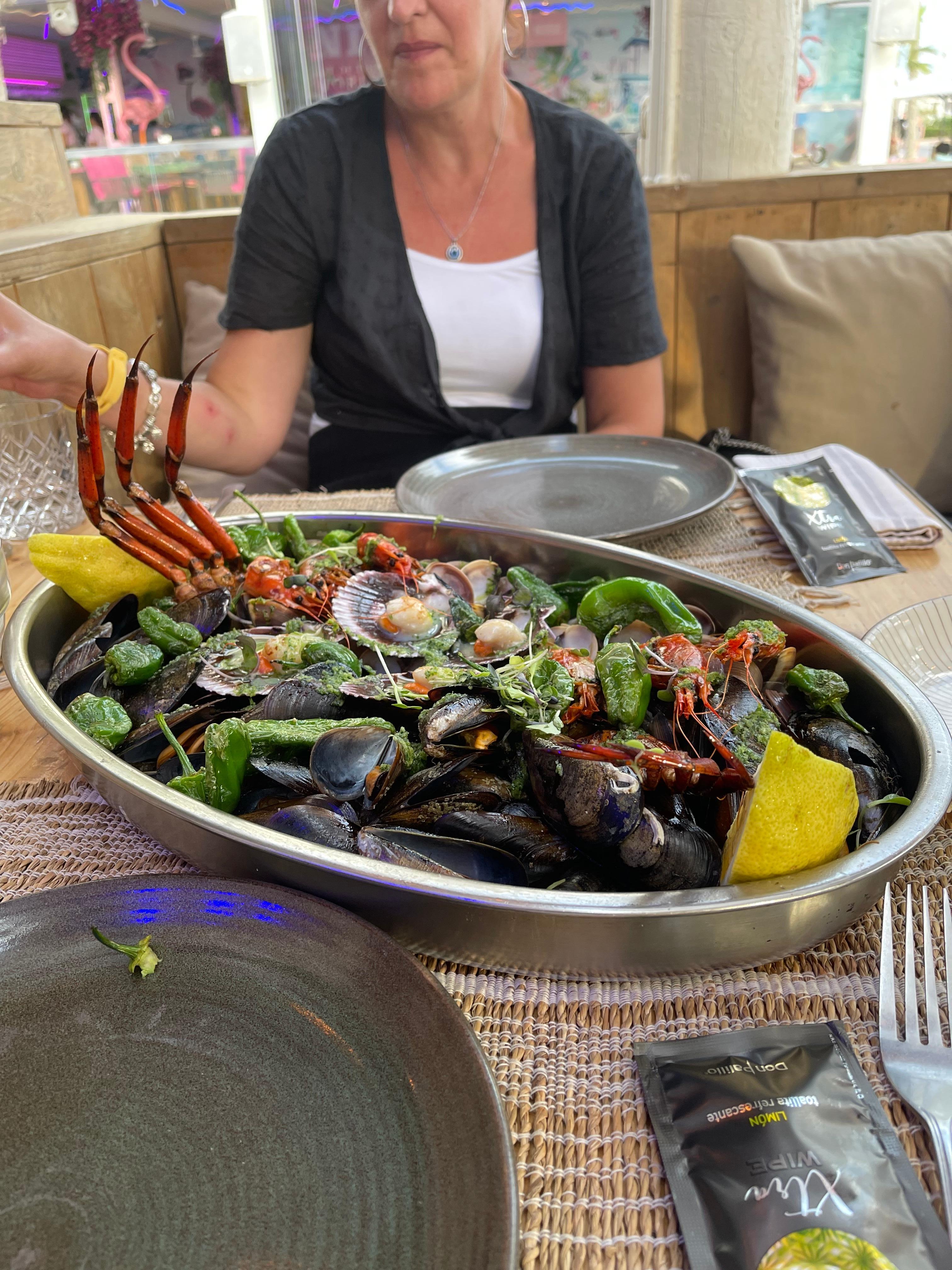 Some local seafood