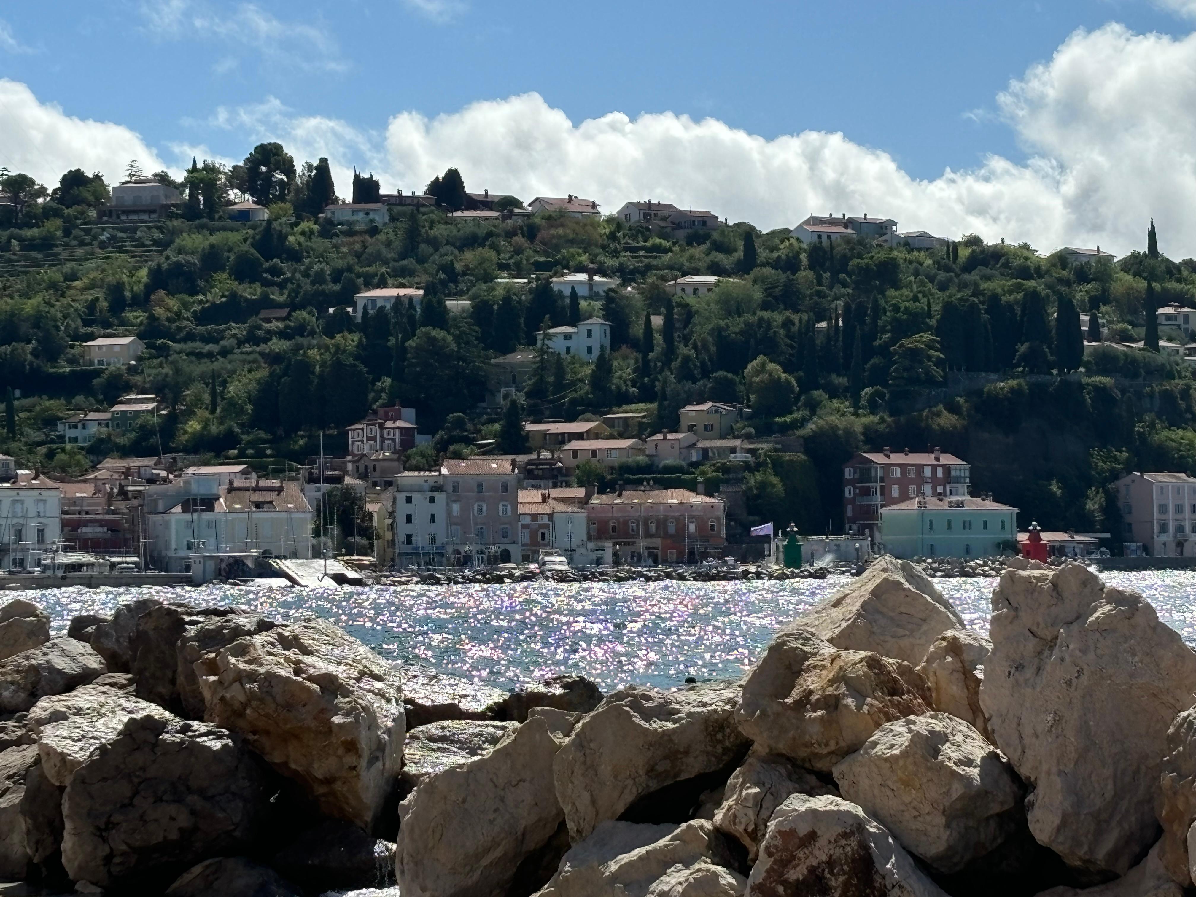 Vue de la promenade 