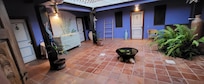 Courtyard for access to rooms