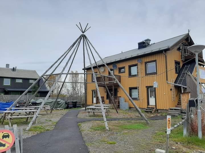 External view of guesthouse 