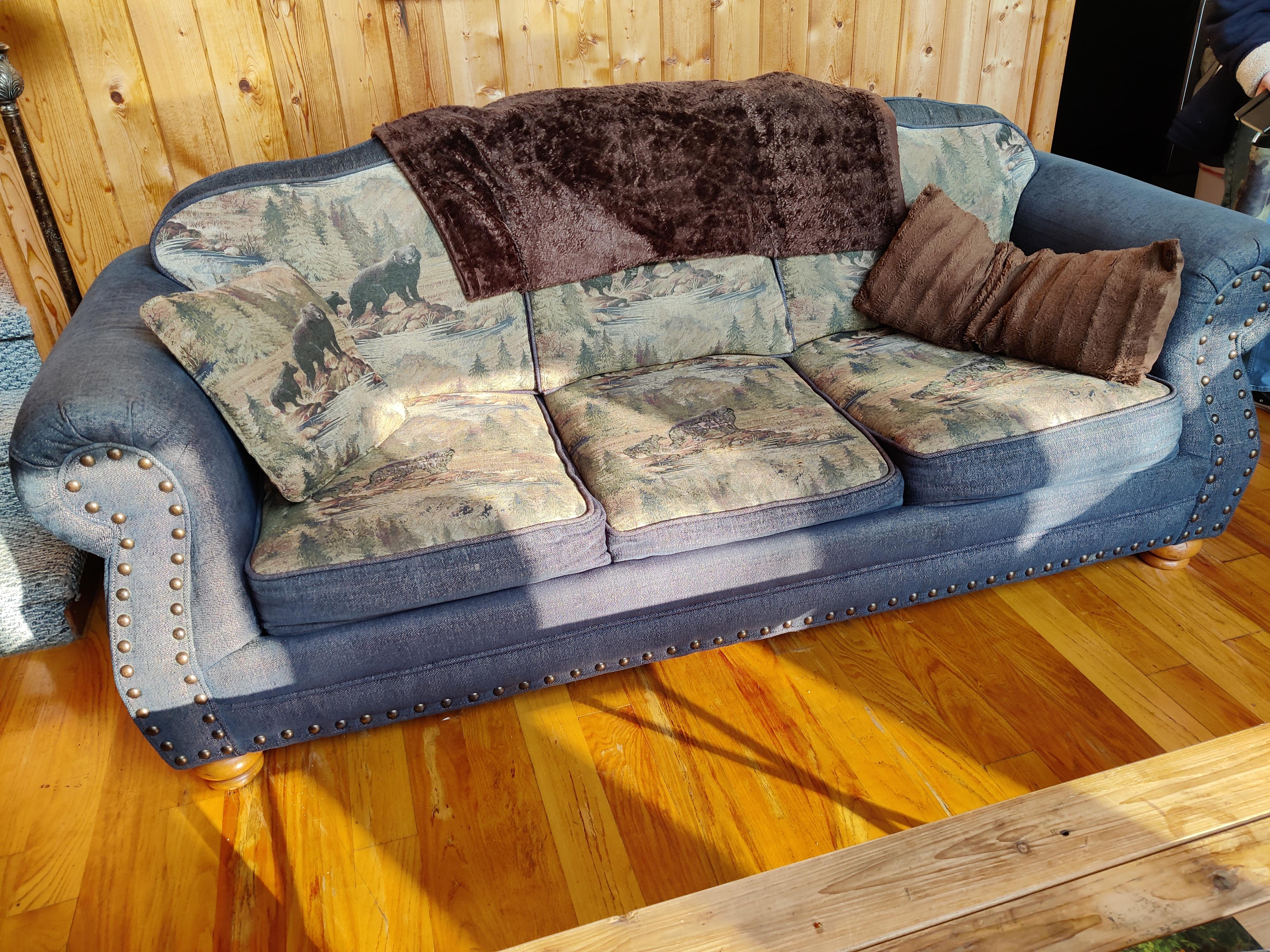 Uncomfortable couch