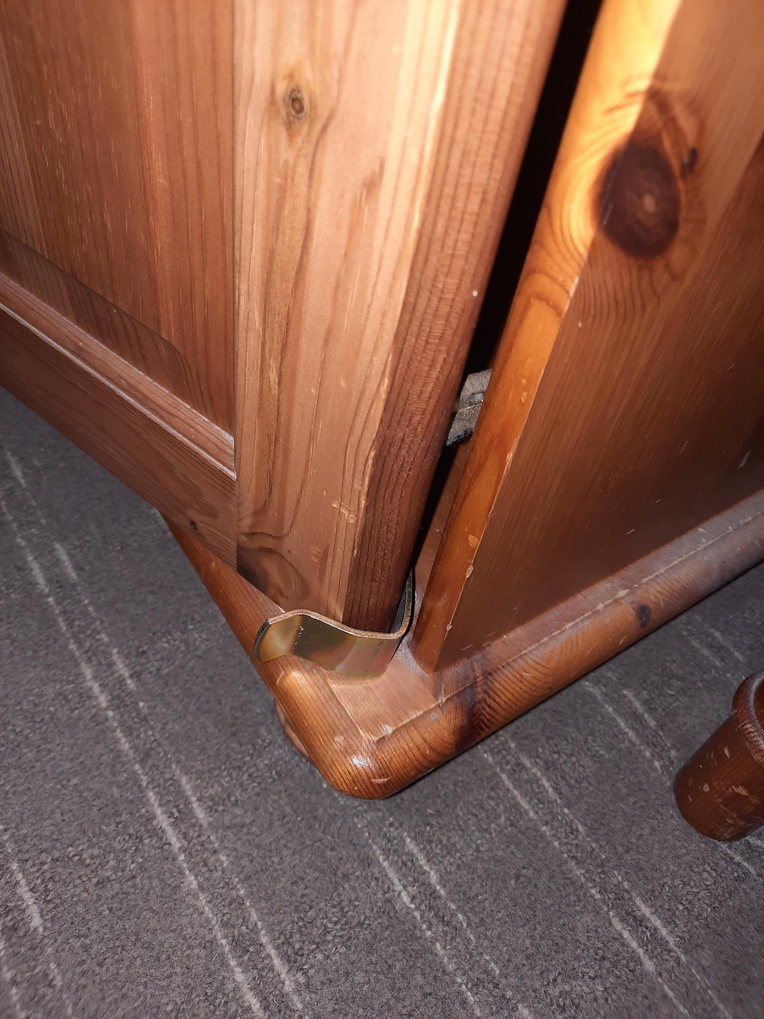 Broken wardrobe 