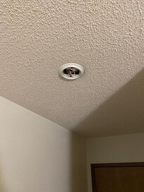 Smoke detector was removed and we found it behind the ice bucket