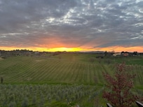 Sunset from the room