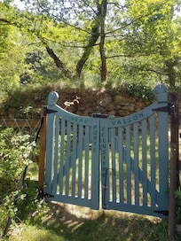 Jardin très propre.
