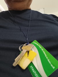 Chave porque os cartões não funcionaram.