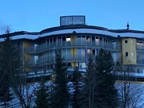 Bild från liftstationen bredvid hotellet (Hochalm)