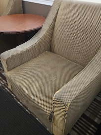 Disgusting Chair in the Entrance