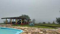 Área da piscina