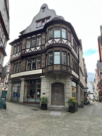 One of the many quaint buildings in the old town