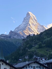 Kvällsfoto från balkongen.