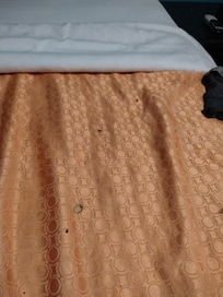 Cigarette burn marks