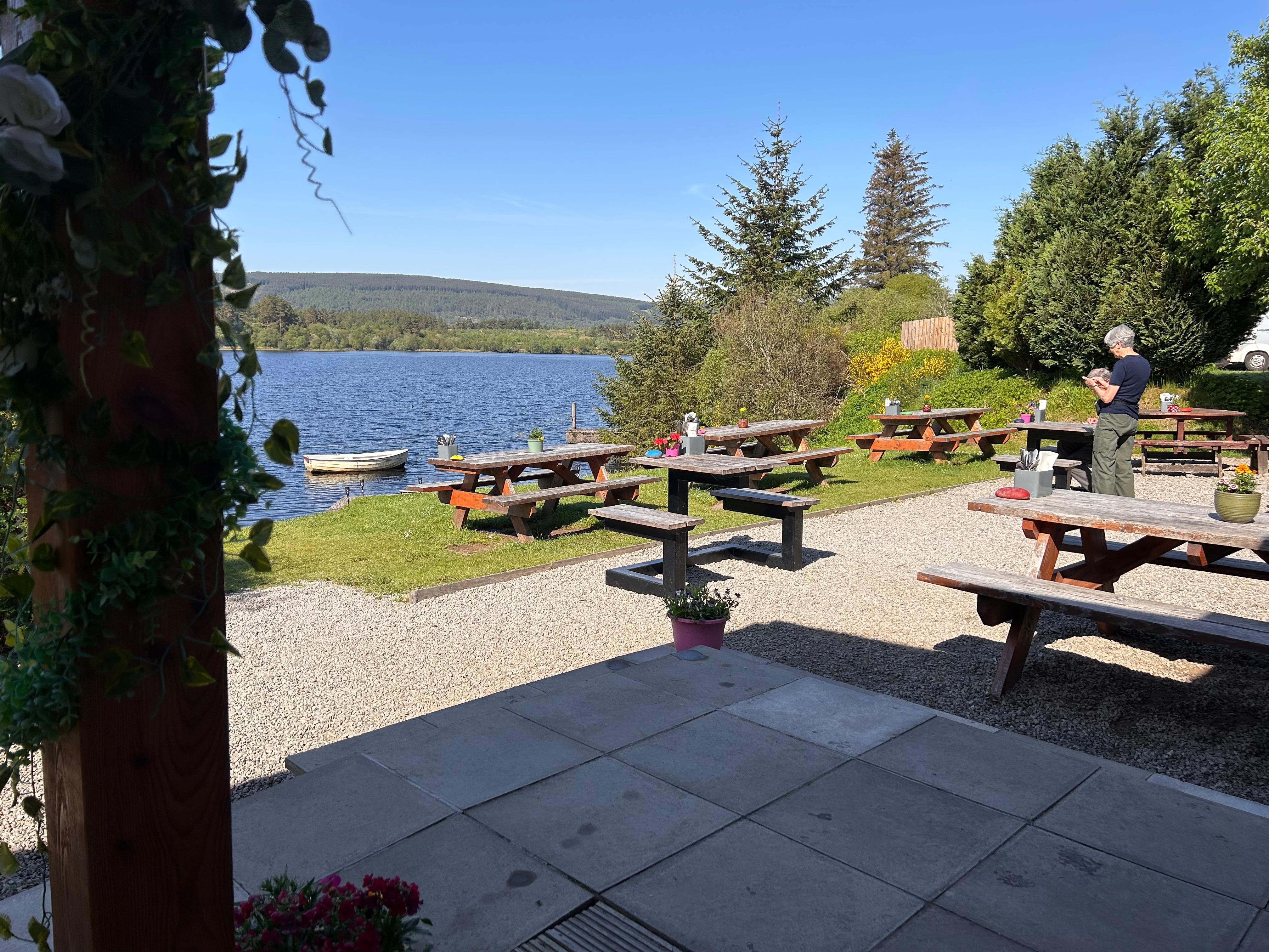 Pier cafe close to Lairg hotel