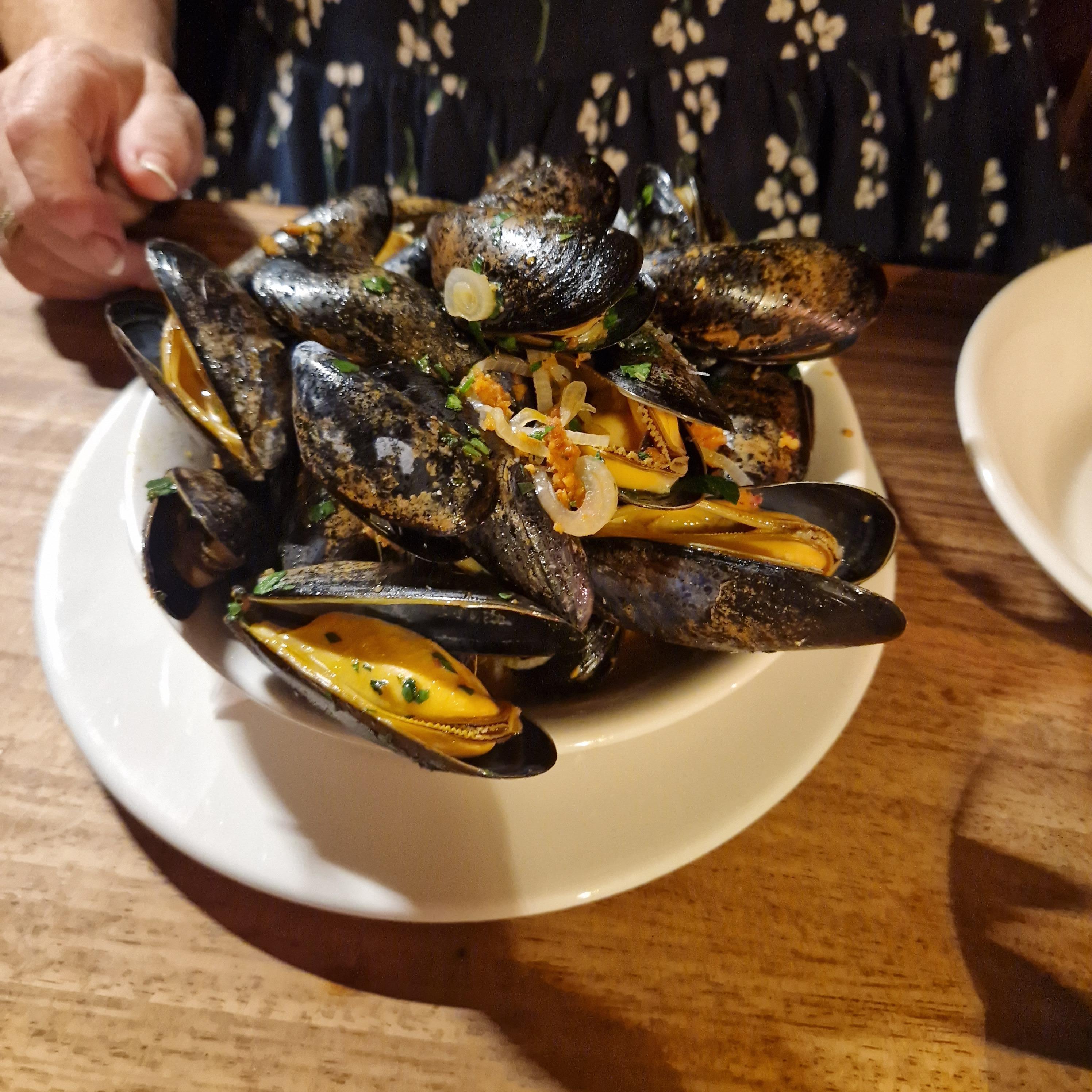 Shetland mussels 