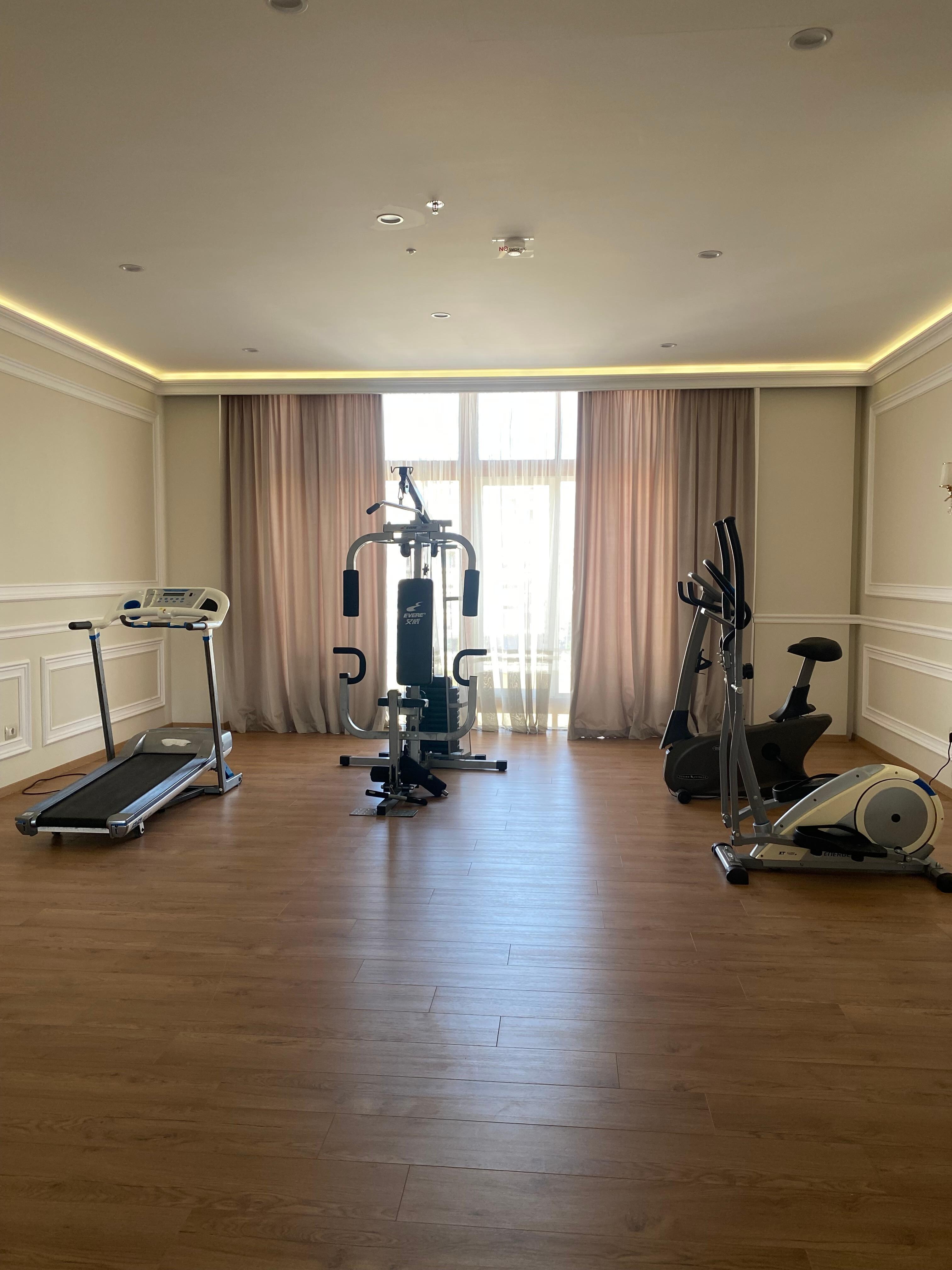 espace gym à l'étage