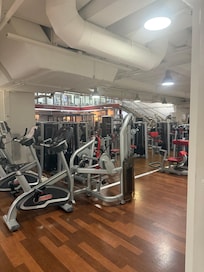 Well equipped gym