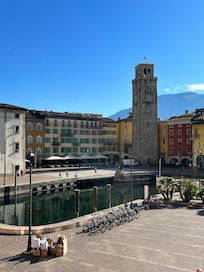 View from the restaurant / breakfast room