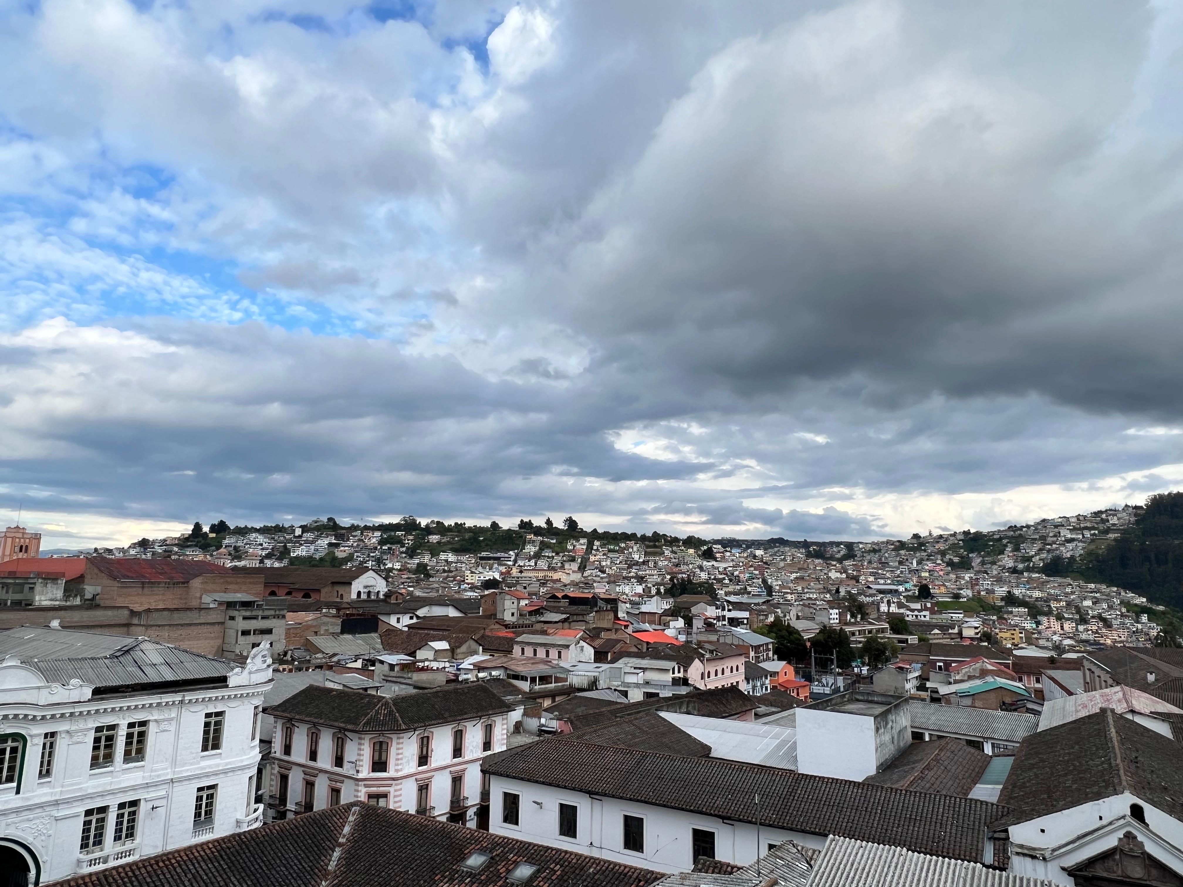 Rooftop view.