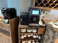 coffee machine not working in business lounge