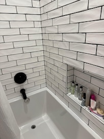 Bathroom with large tub instant hot water!!
