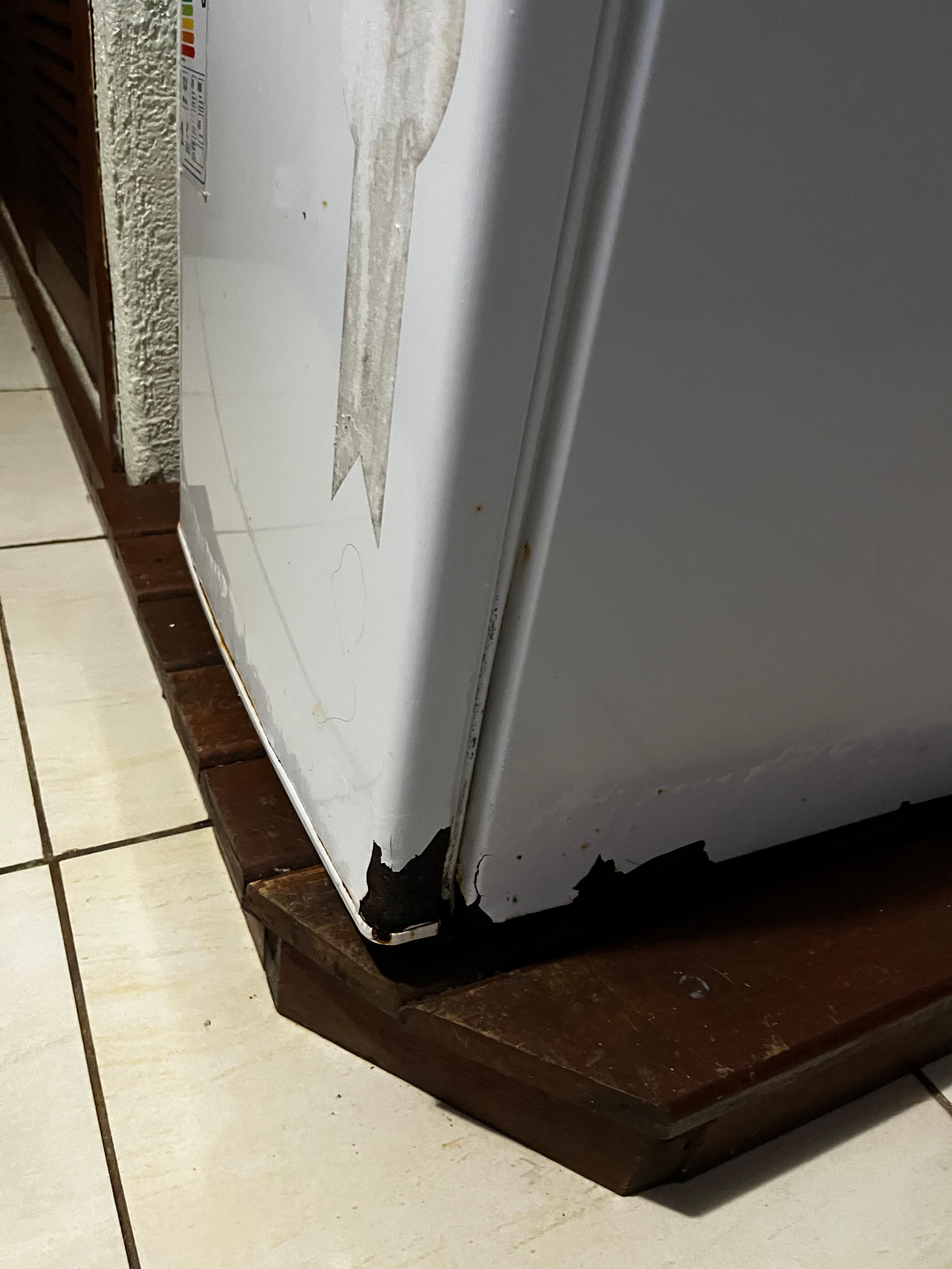 Frigobar sem manutenção, maresia