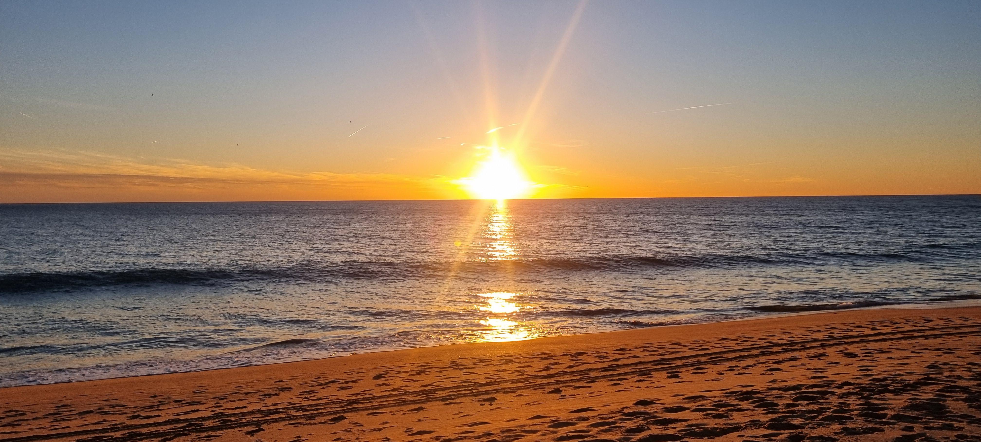 Vale da lobo beach sunset