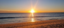 Vale da lobo beach sunset