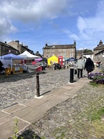The square on Market day