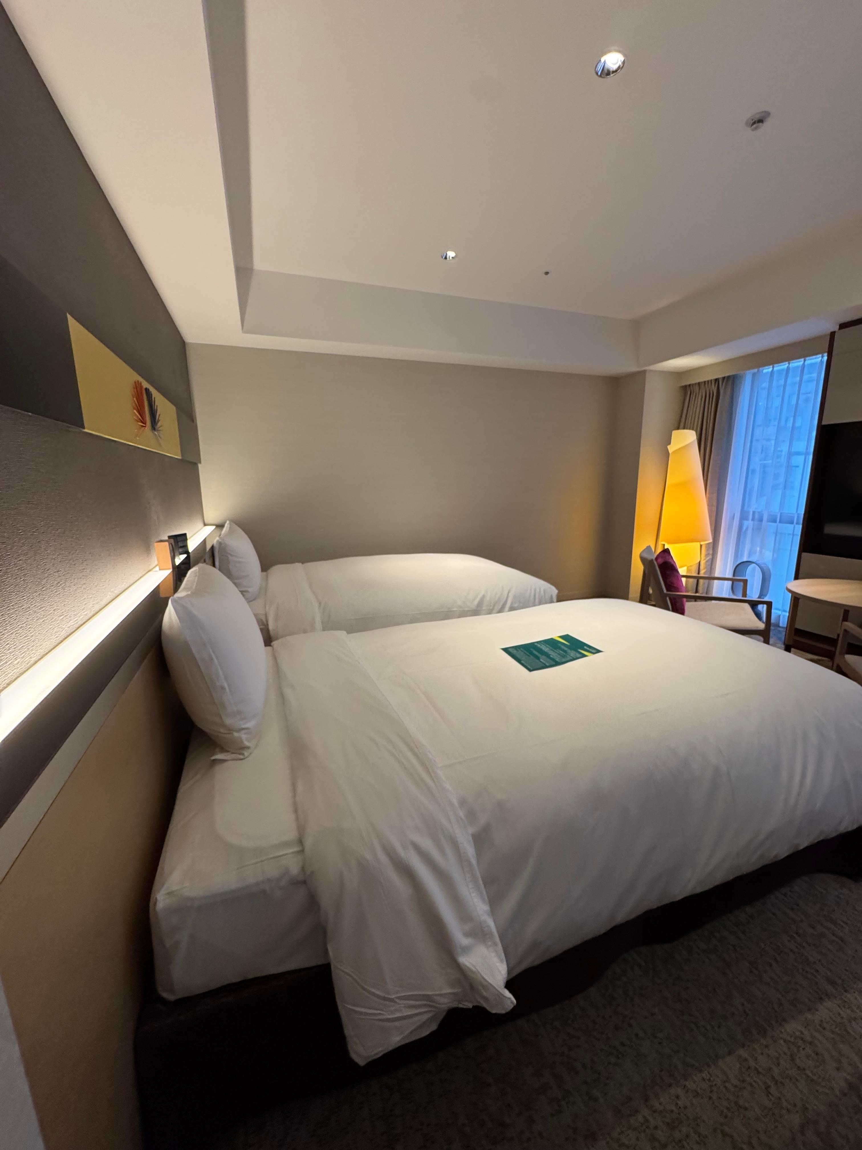 First set of beds