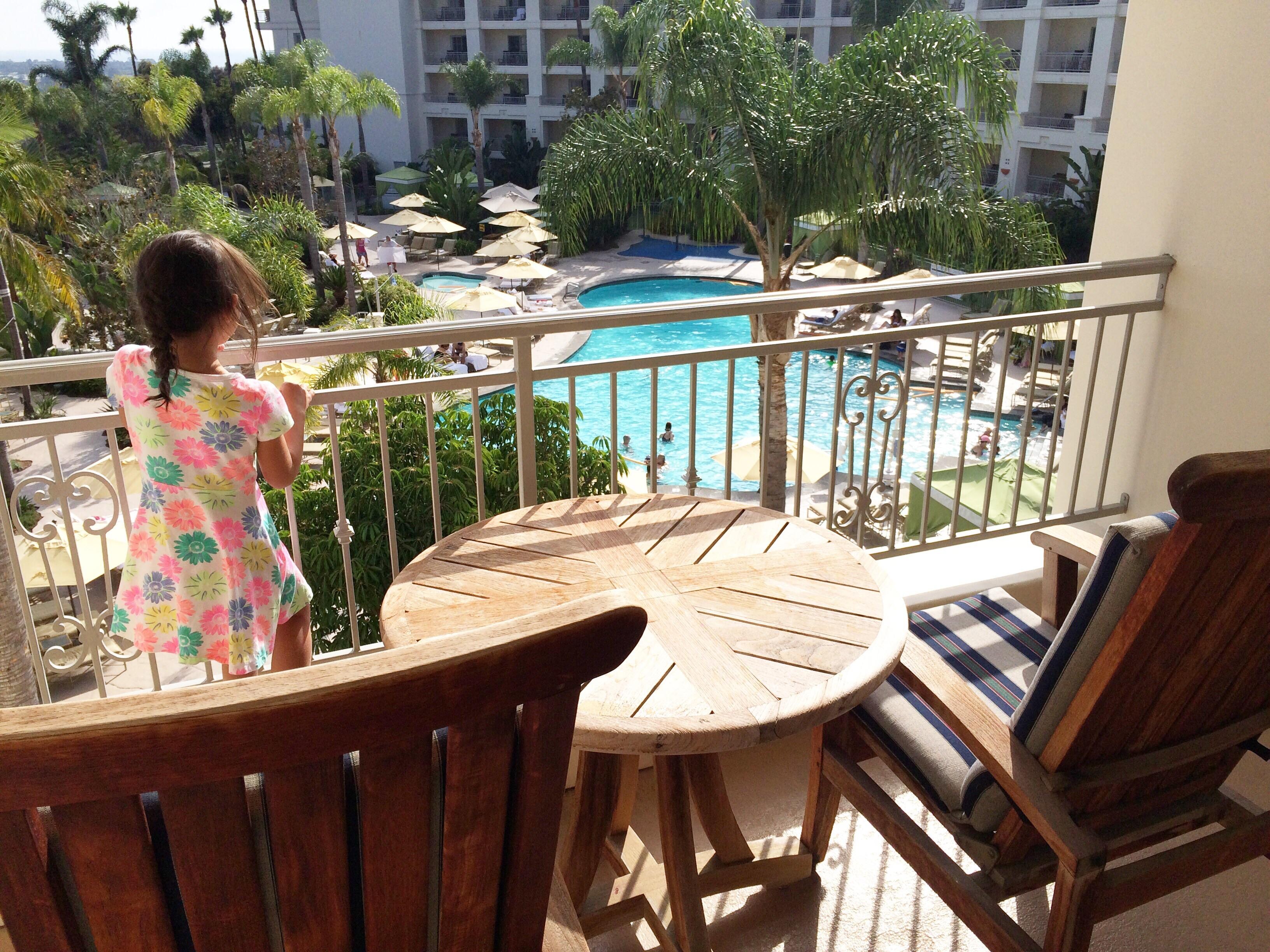 Pool View from our Room
