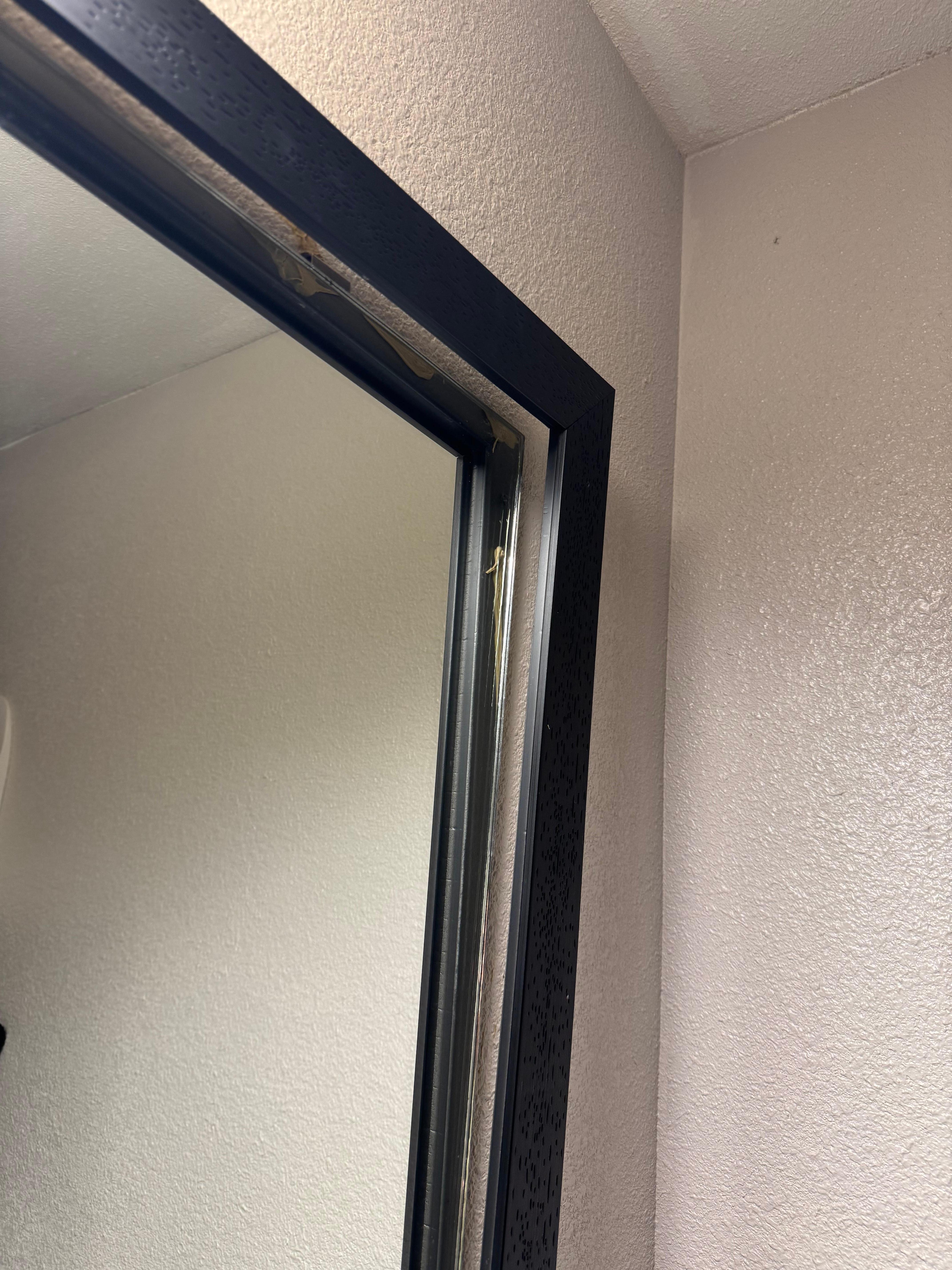 Mirror falling off