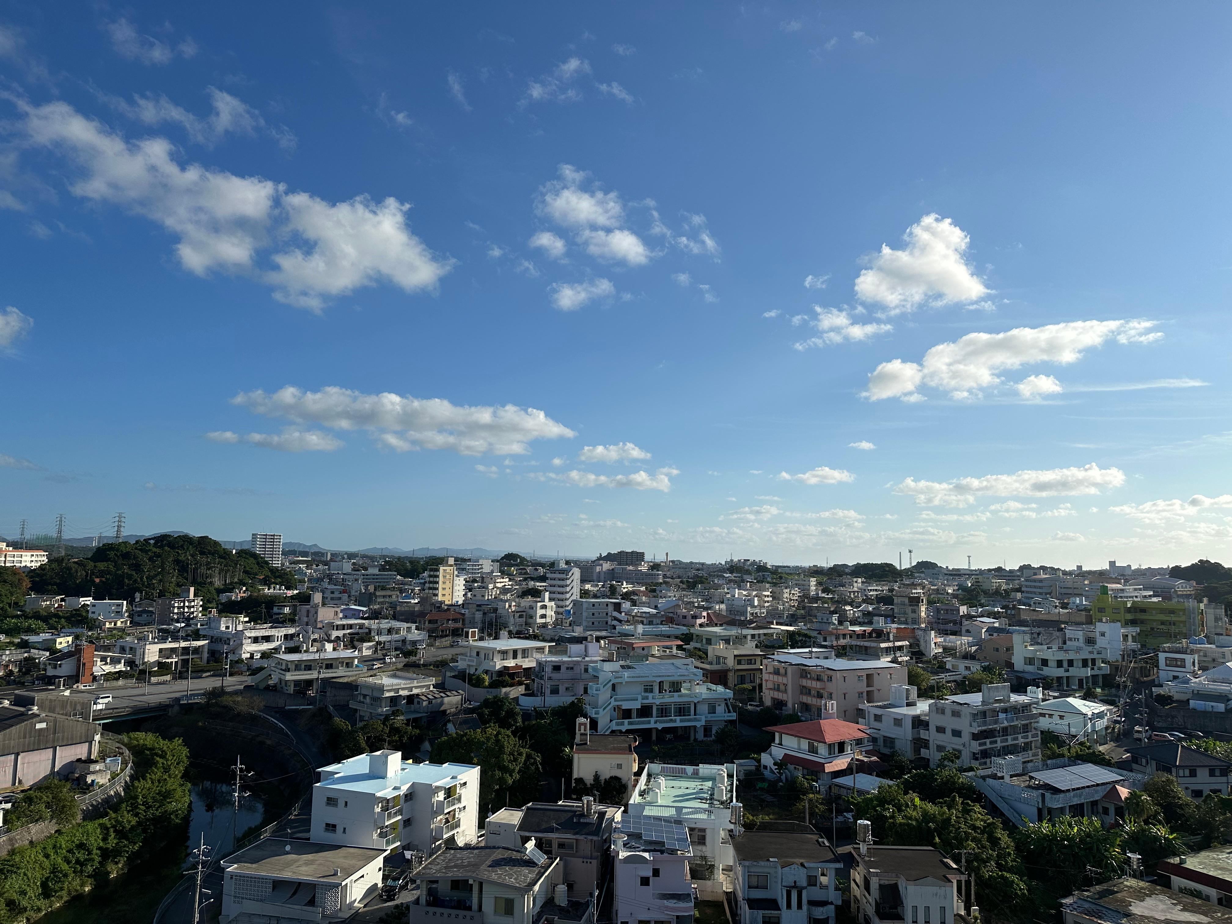 ベランダからの景色