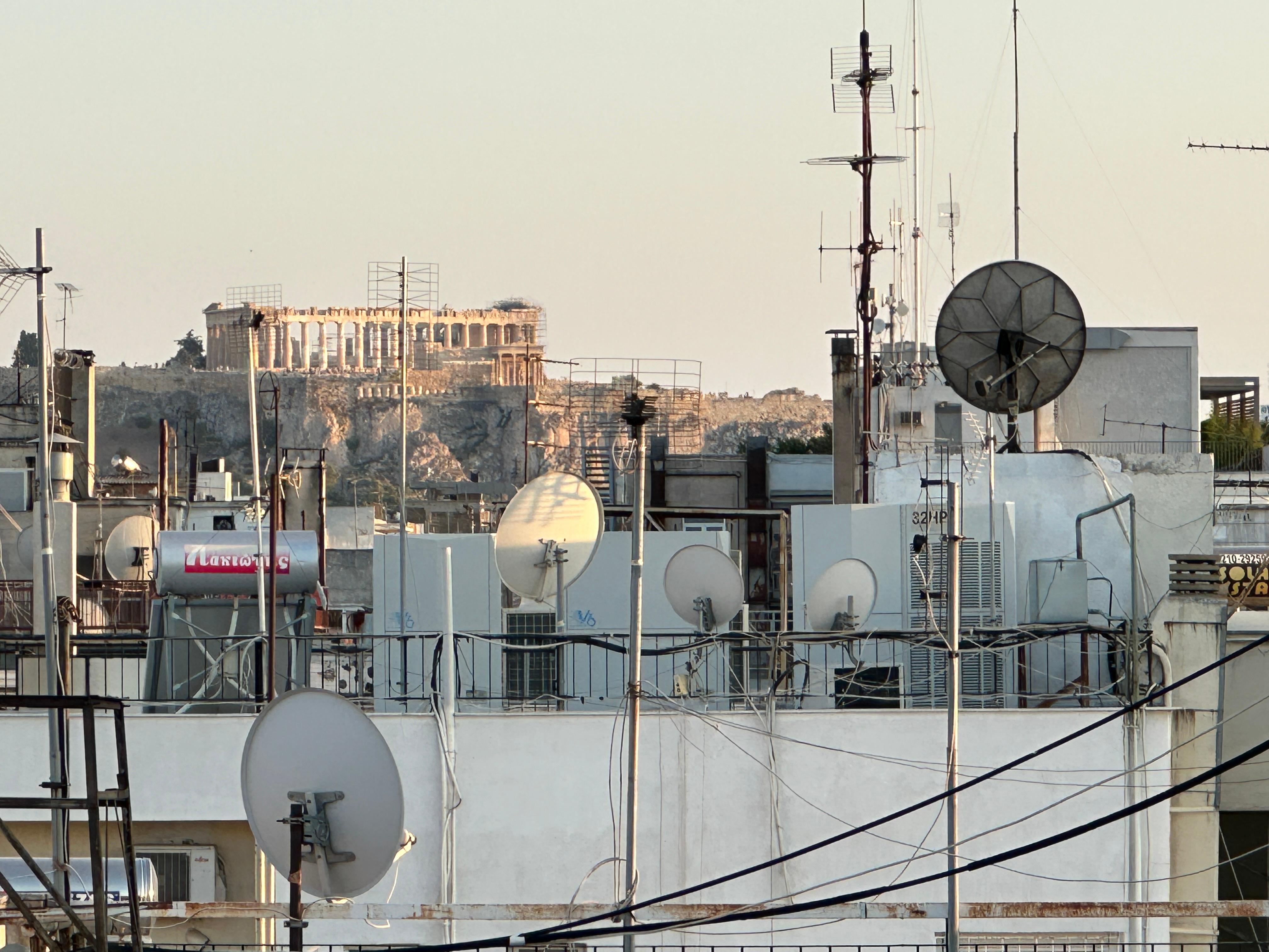 View from rooftop garden