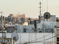 View from rooftop garden