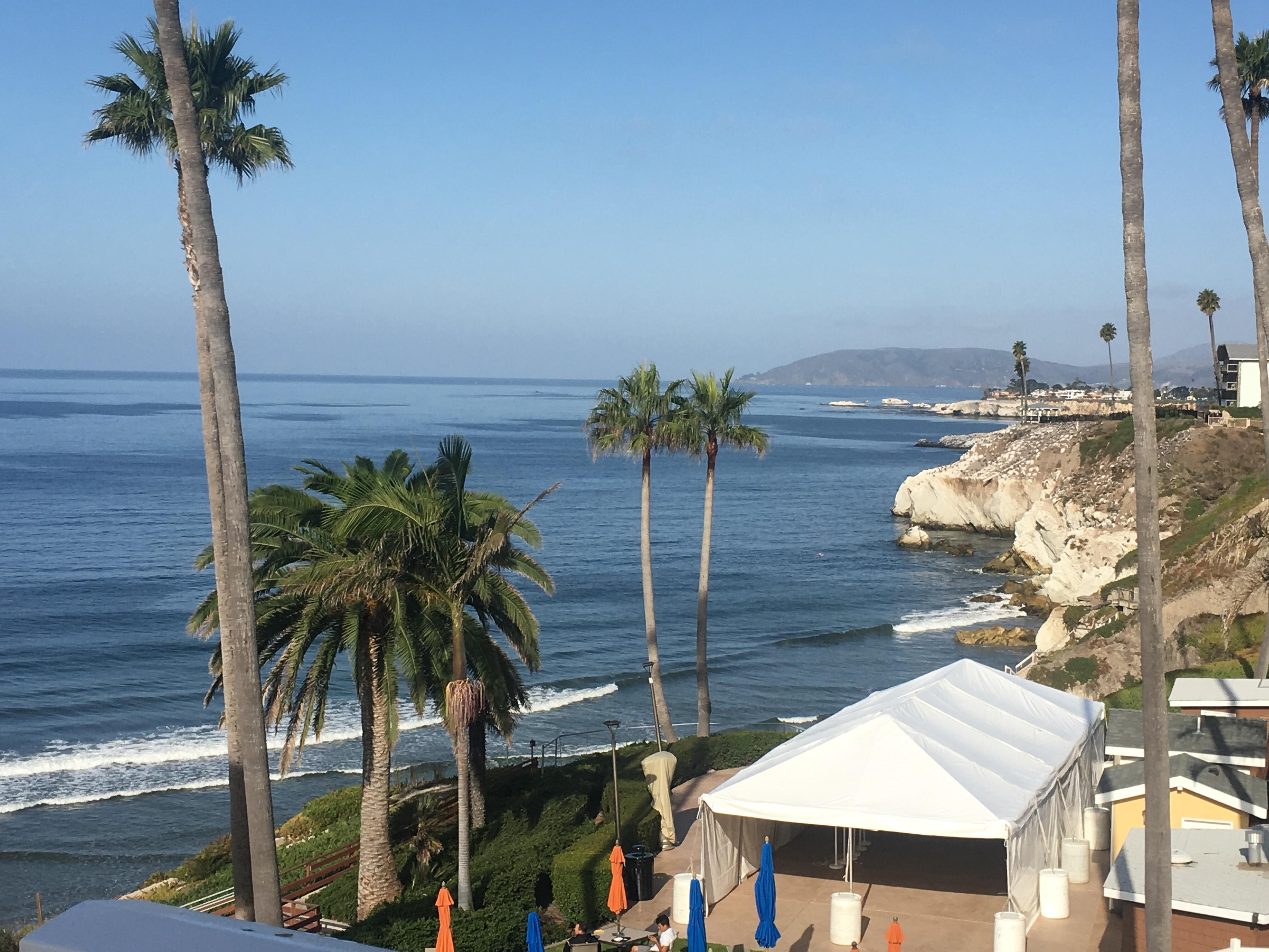 View from our room patio