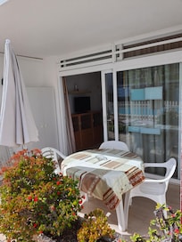 Terrasse d'un appartement rdc