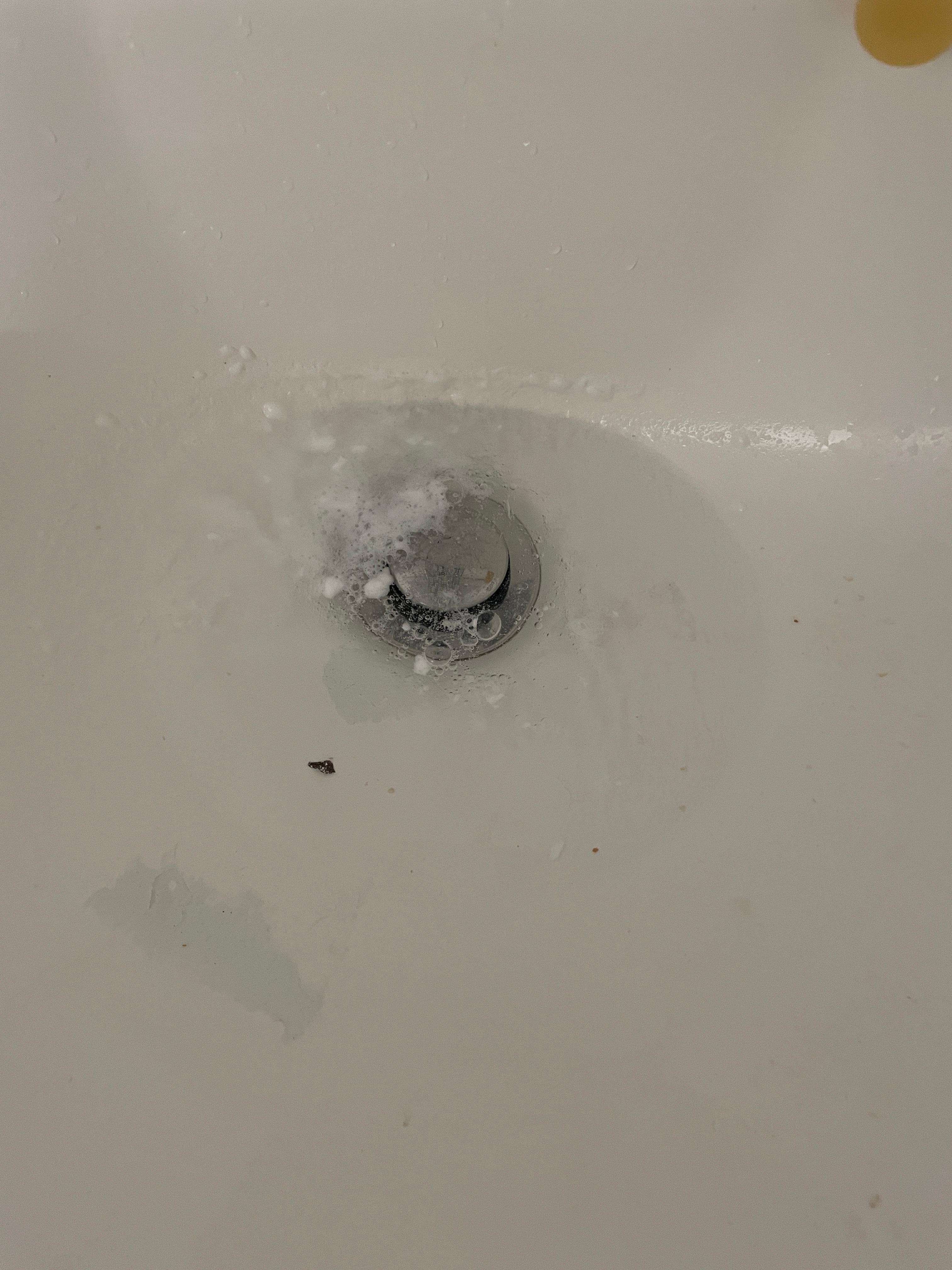 Clogged sink