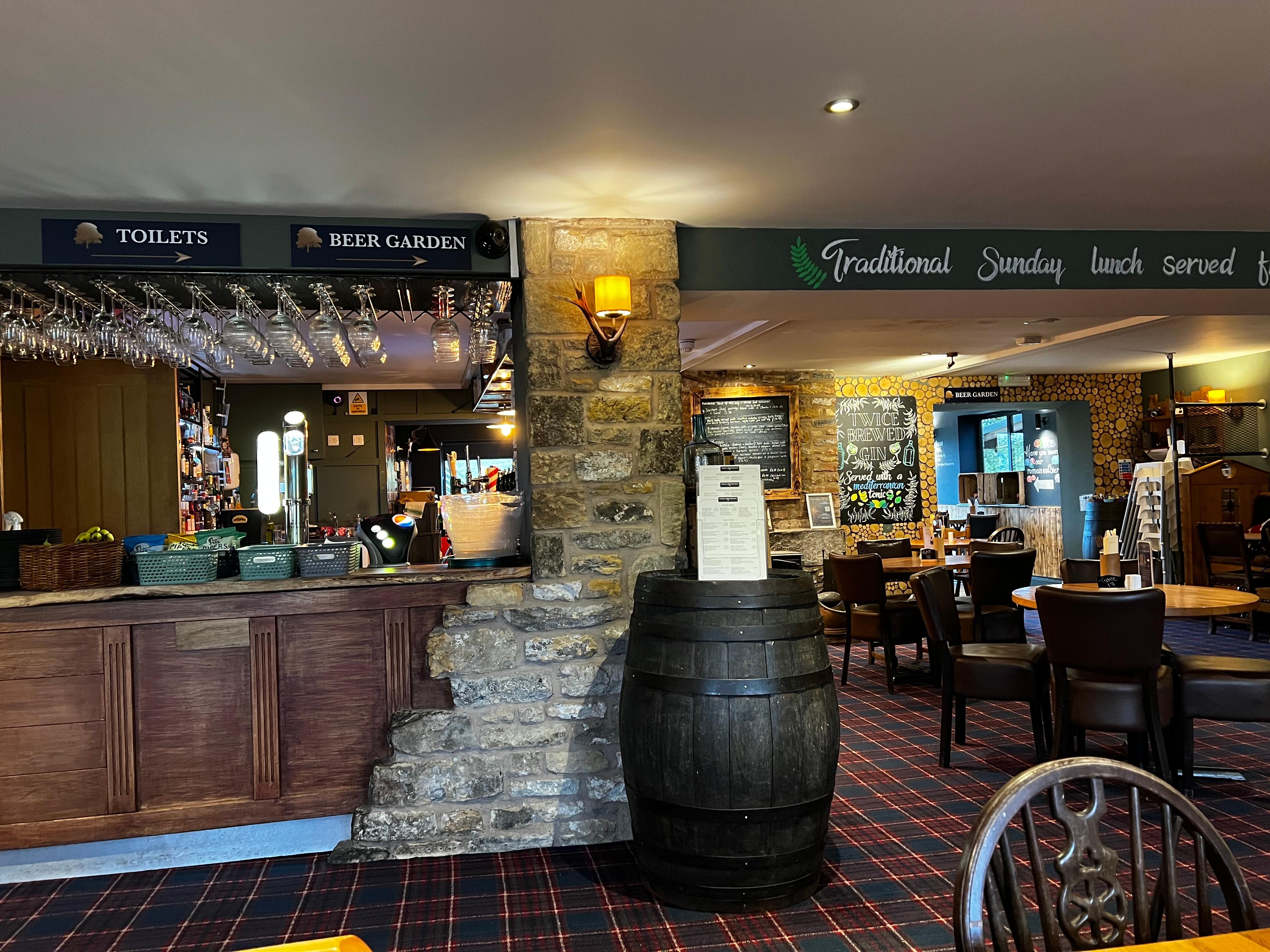 Bar area