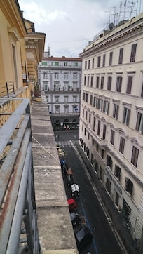Udsigt fra en terrasse