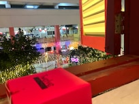 View from window on top floor