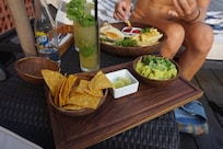 Food by the pool