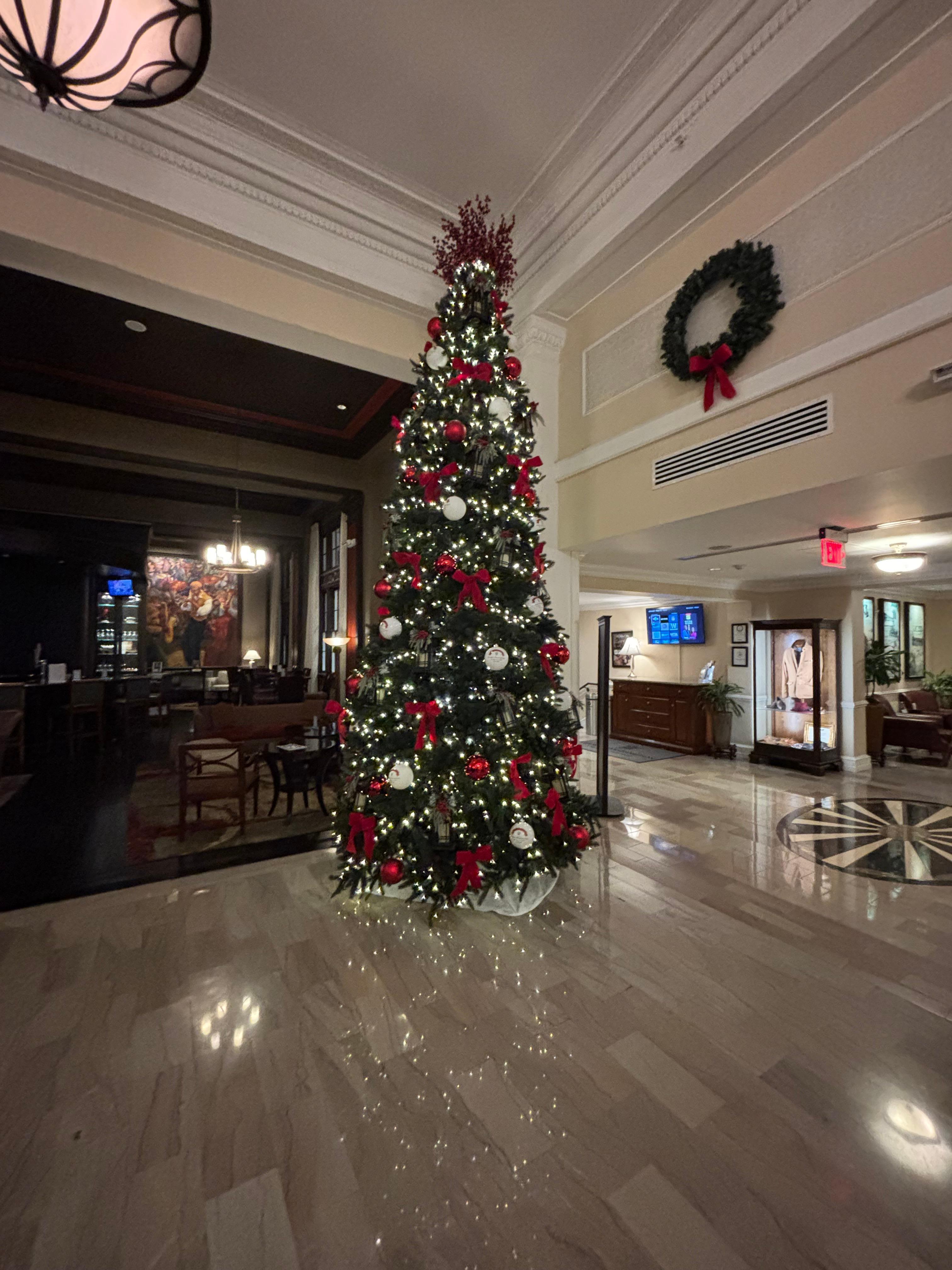 Lobby Christmas tree