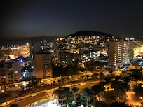 Aftenstemning i Los Cristianos.