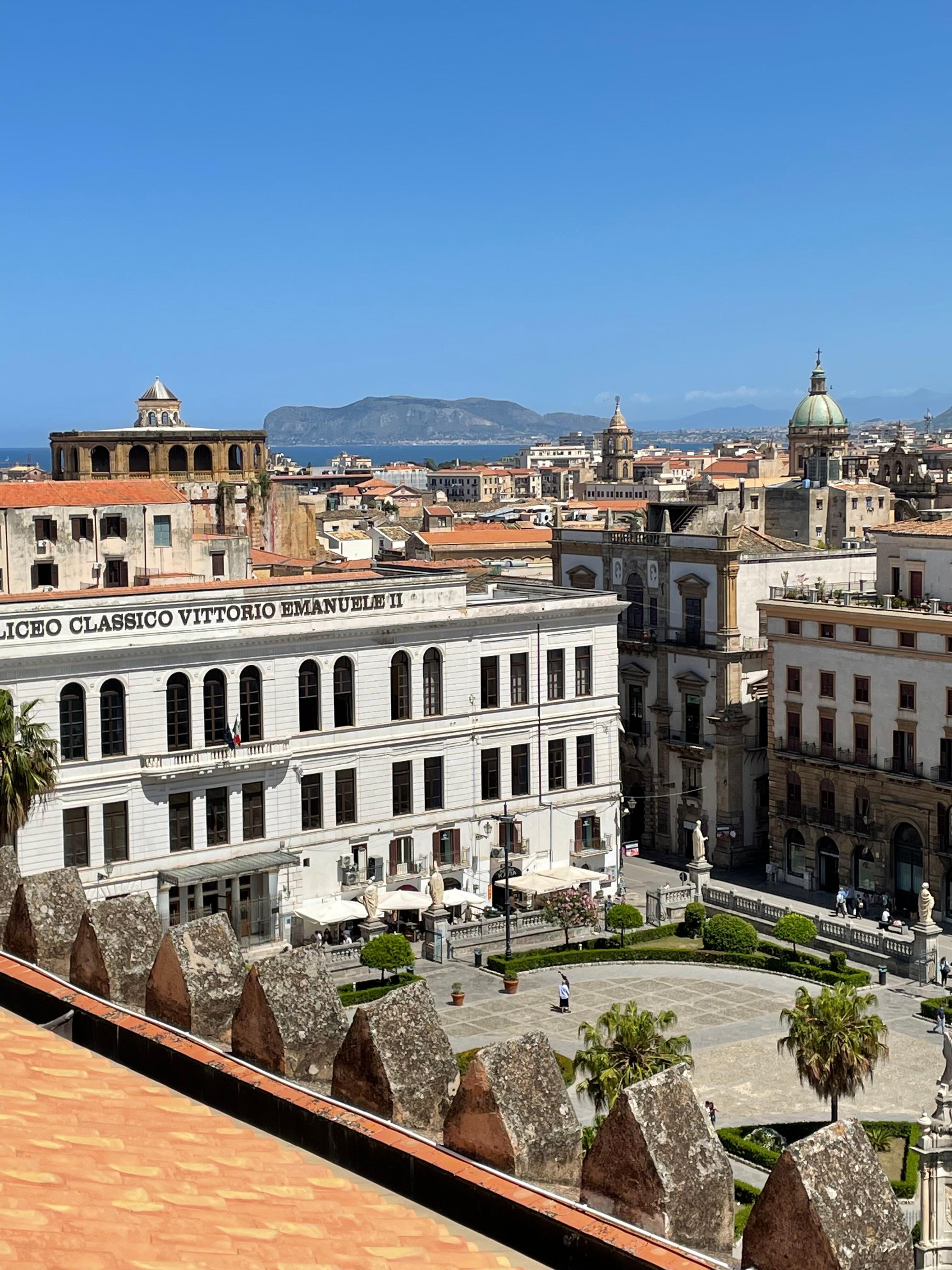 Utsikt fra Taket på katedralen