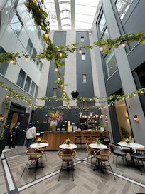 Spacious natural light in the lobby made the hotel feel homely and inviting