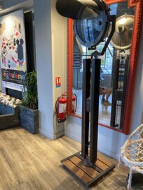 L’hôtel
Deco, matériel industriel réhabilité