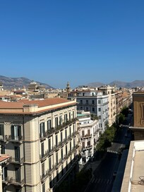 Blick von der Dachterrasse